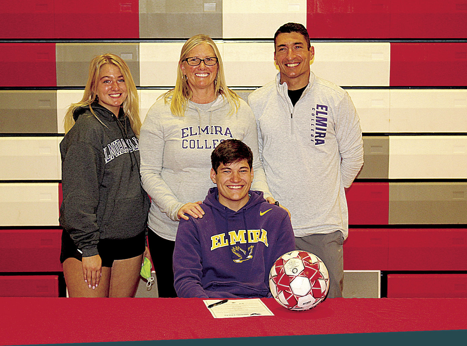 Nate Ryck signs letter of Intent to Elmira College
